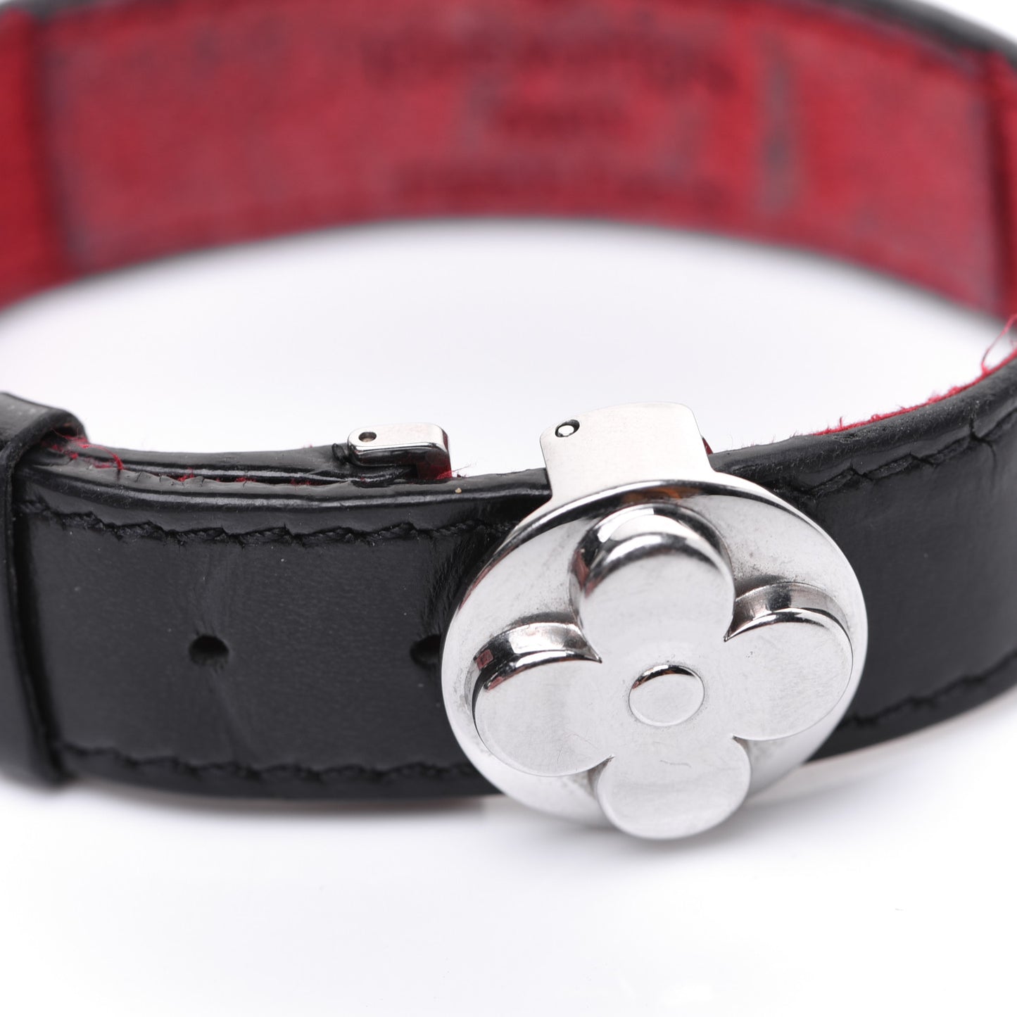 Mat Monogram Wish Bracelet Black