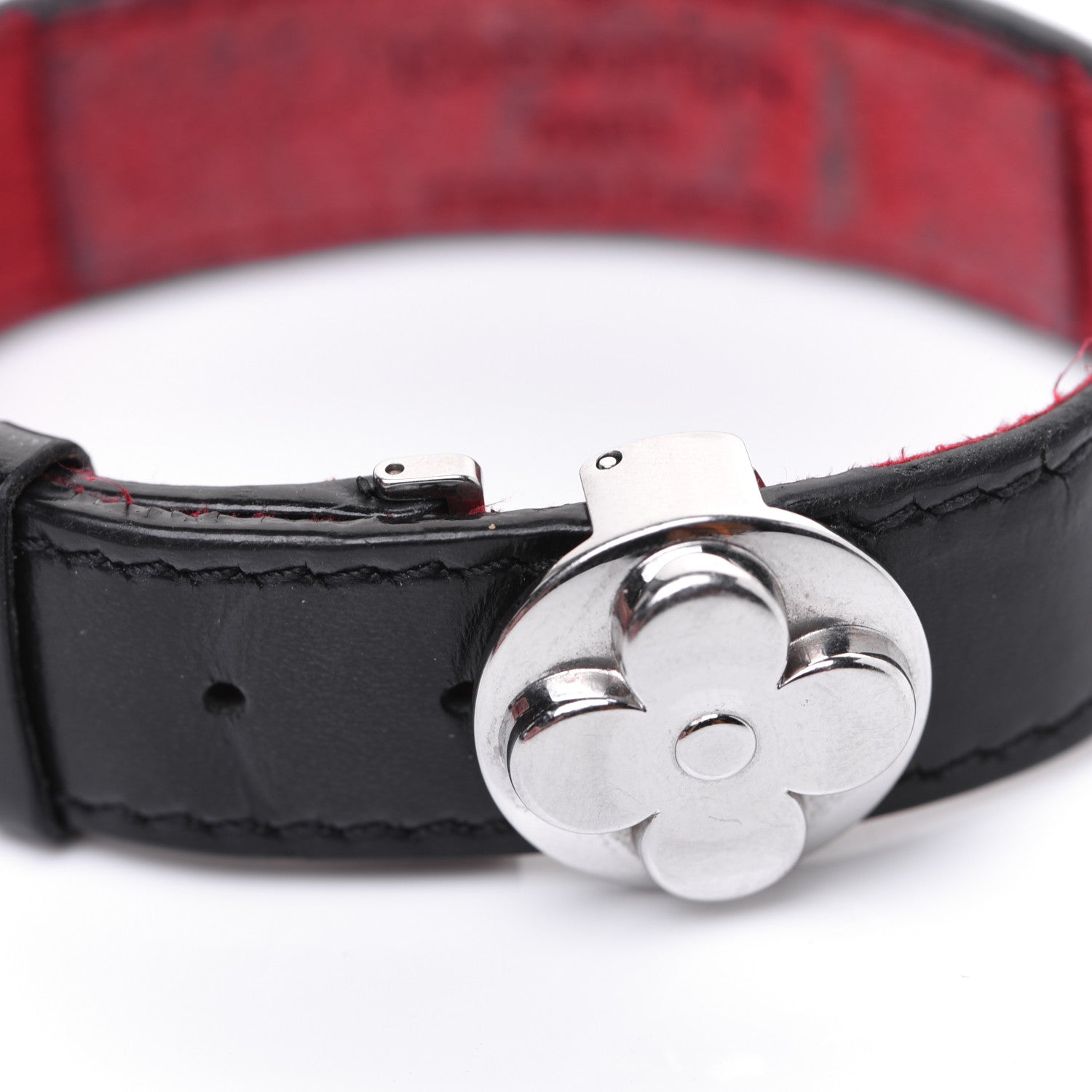 Louis Vuitton Mat Monogram Wish Bracelet Black 6 of 8