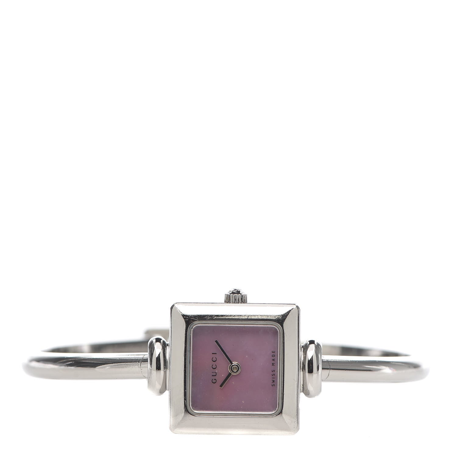 Gucci Stainless Steel Pink Mother of Pearl 19mm 1900L Quartz Watch 3 of 6