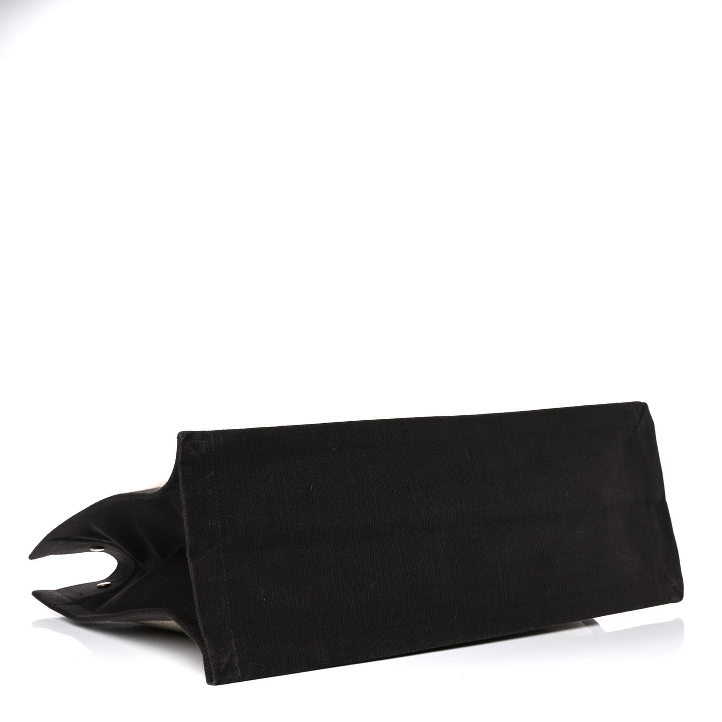 Linen Calfskin Rive Gauche Tote Natural