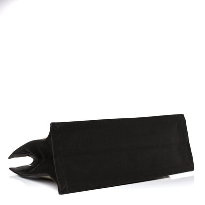 Saint Laurent Linen Calfskin Rive Gauche Tote Natural 3 of 12