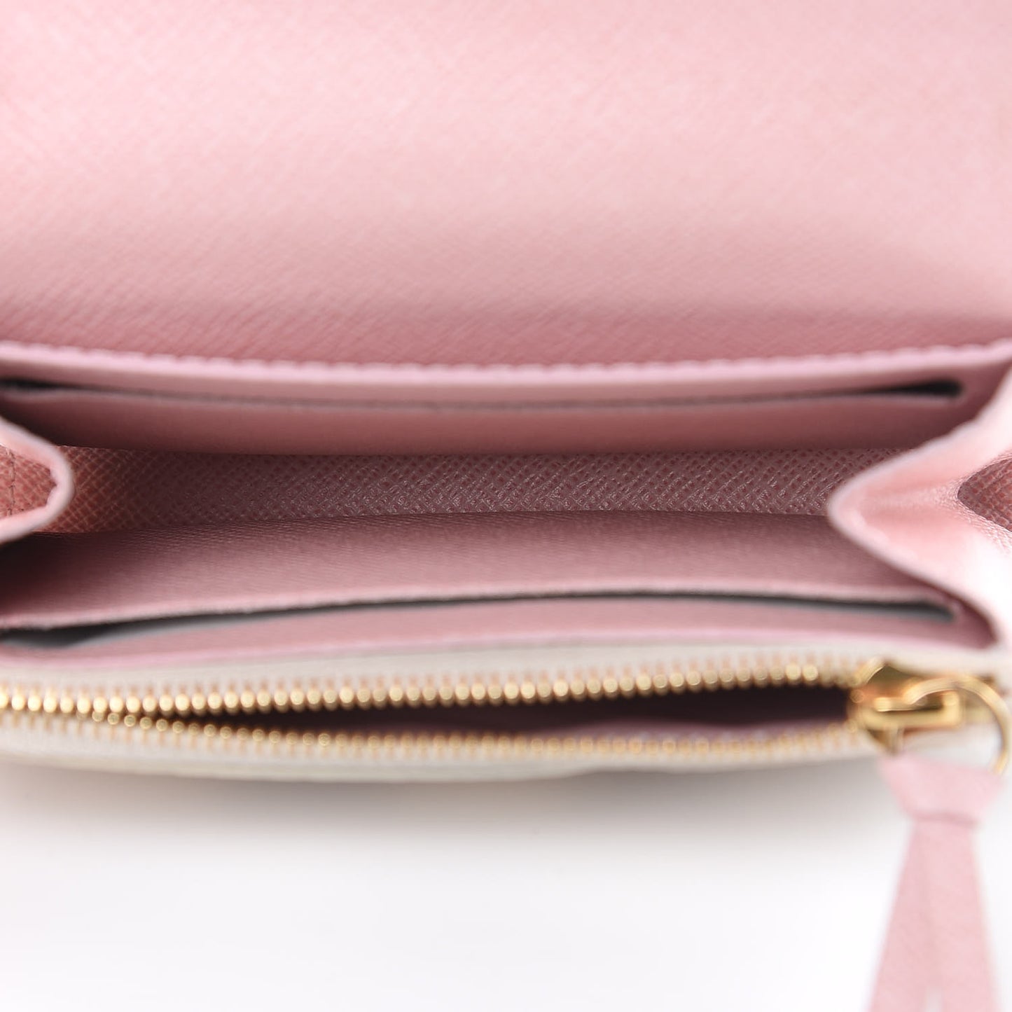 Damier Azur Rosalie Coin Purse Rose Ballerine