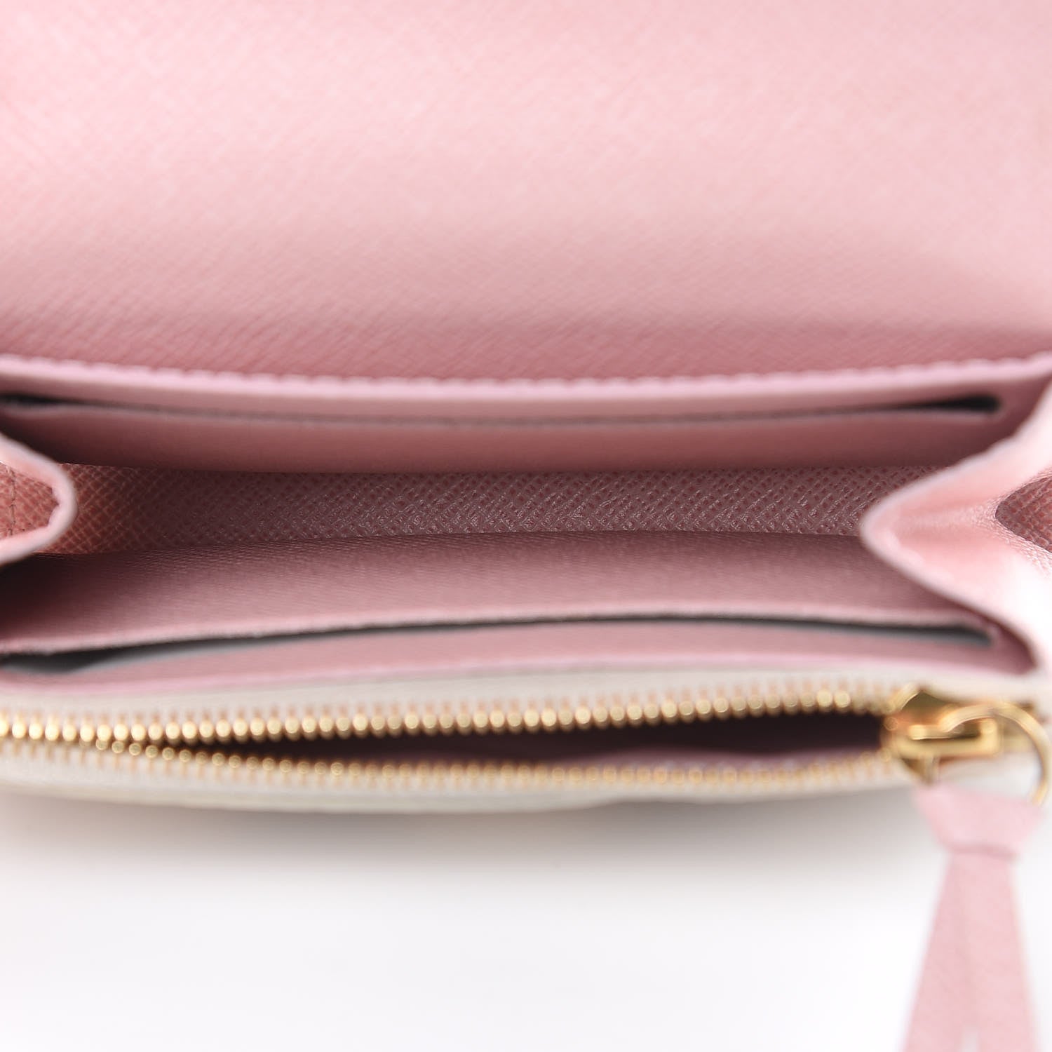 Louis Vuitton Damier Azur Rosalie Coin Purse Rose Ballerine 5 of 13