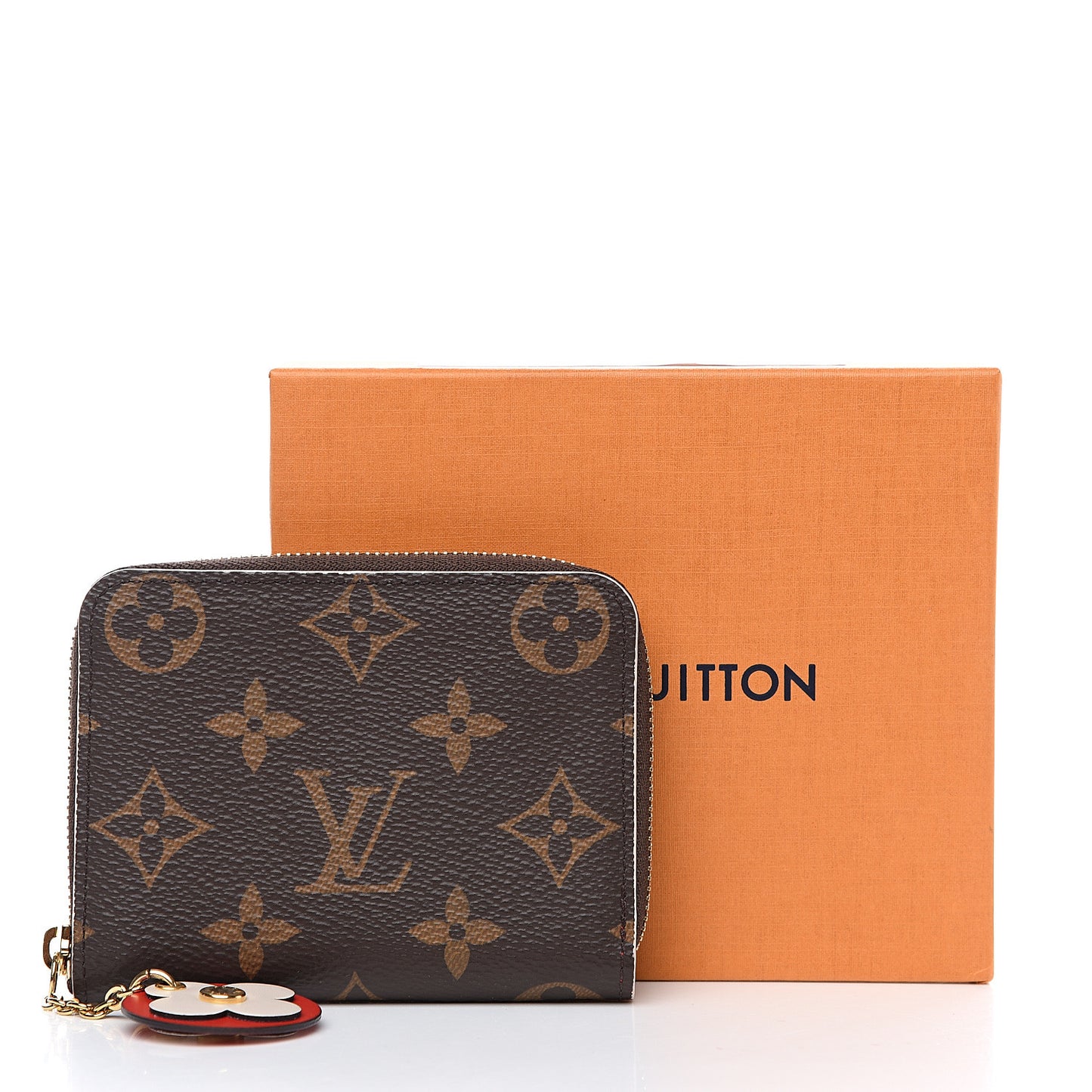 Monogram Bloom Flower Zippy Coin Purse