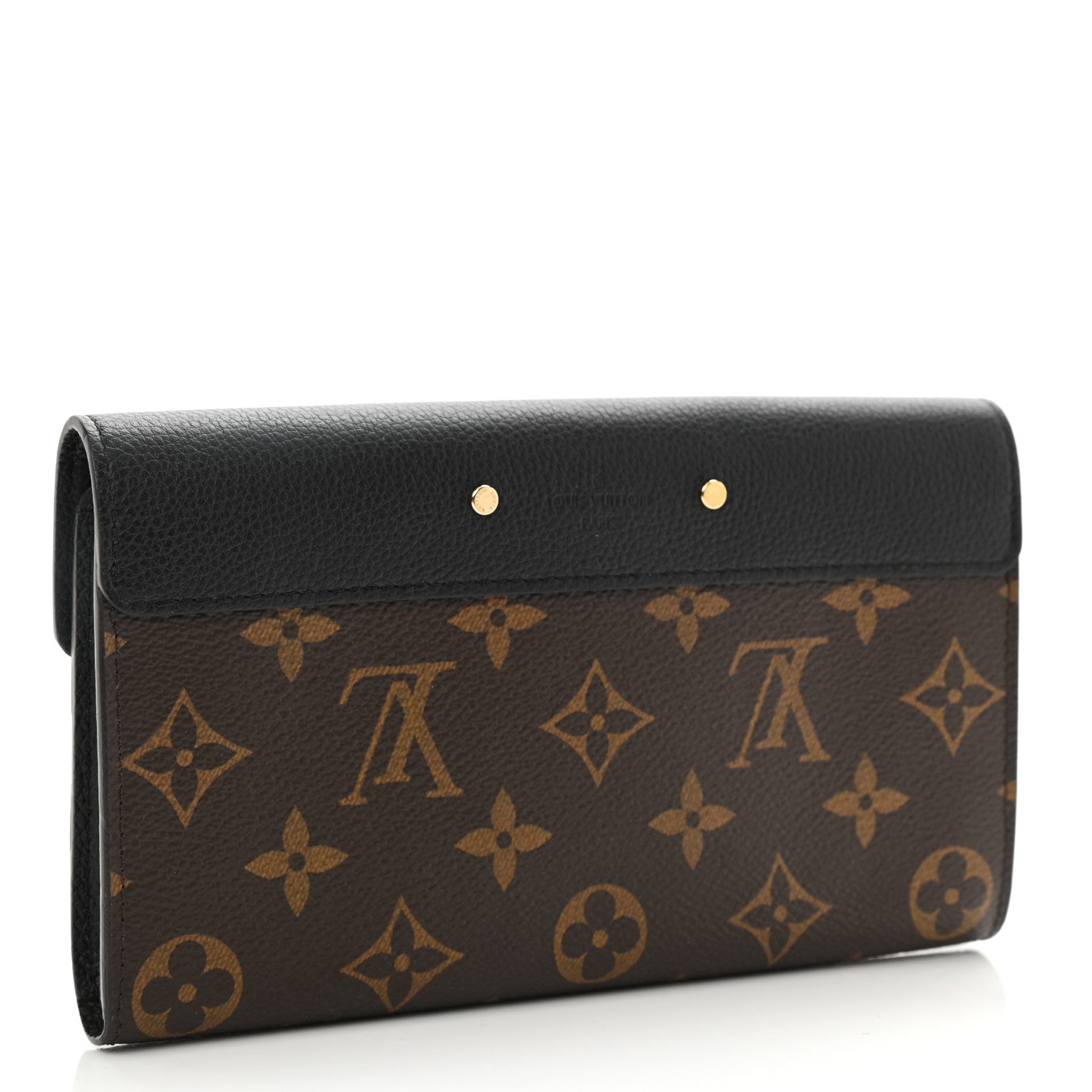 Louis Vuitton Monogram Pallas Wallet Black 3 of 6