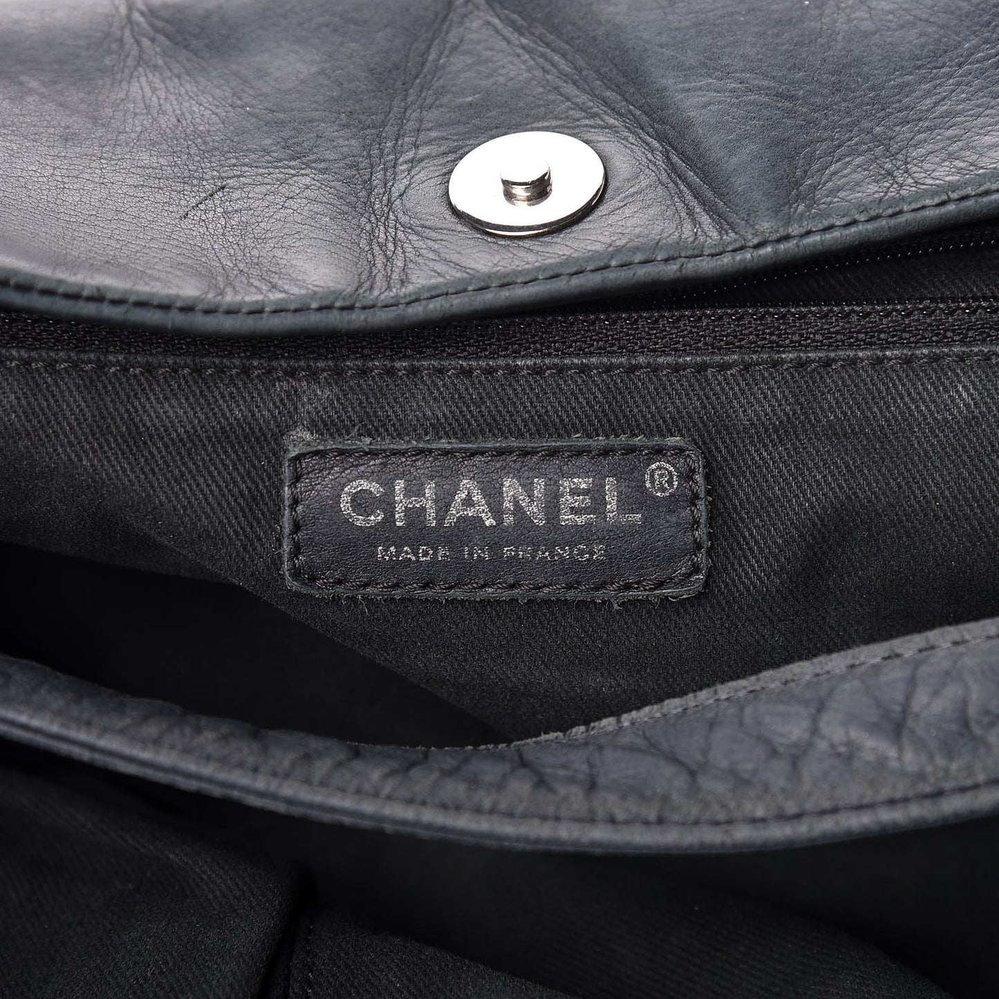 Lambskin Stitched Accordion Shoulder Bag Black
