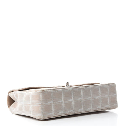 Chanel Nylon Medium Travel Flap Light Beige 4 of 13