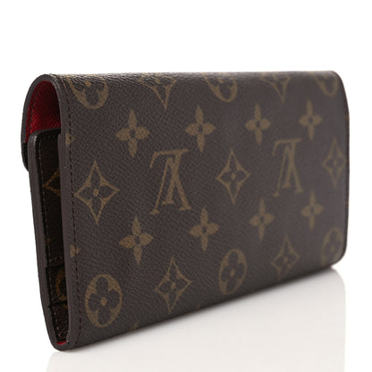 Louis Vuitton Monogram Josephine Wallet Red 3 of 6