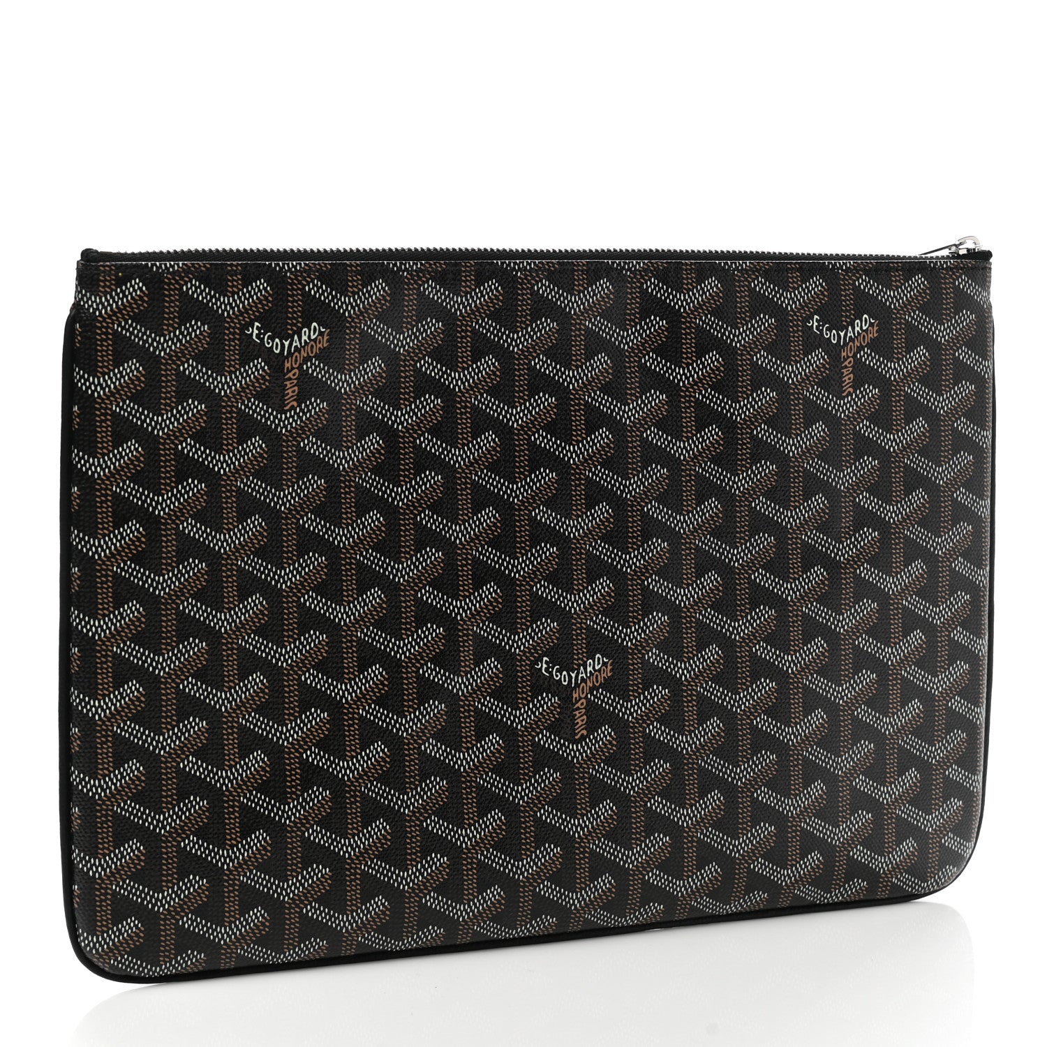 Goyard Goyardine Senat Pochette MM Black 3 of 6