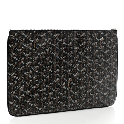 Goyard Goyardine Senat Pochette MM Black 3 of 6