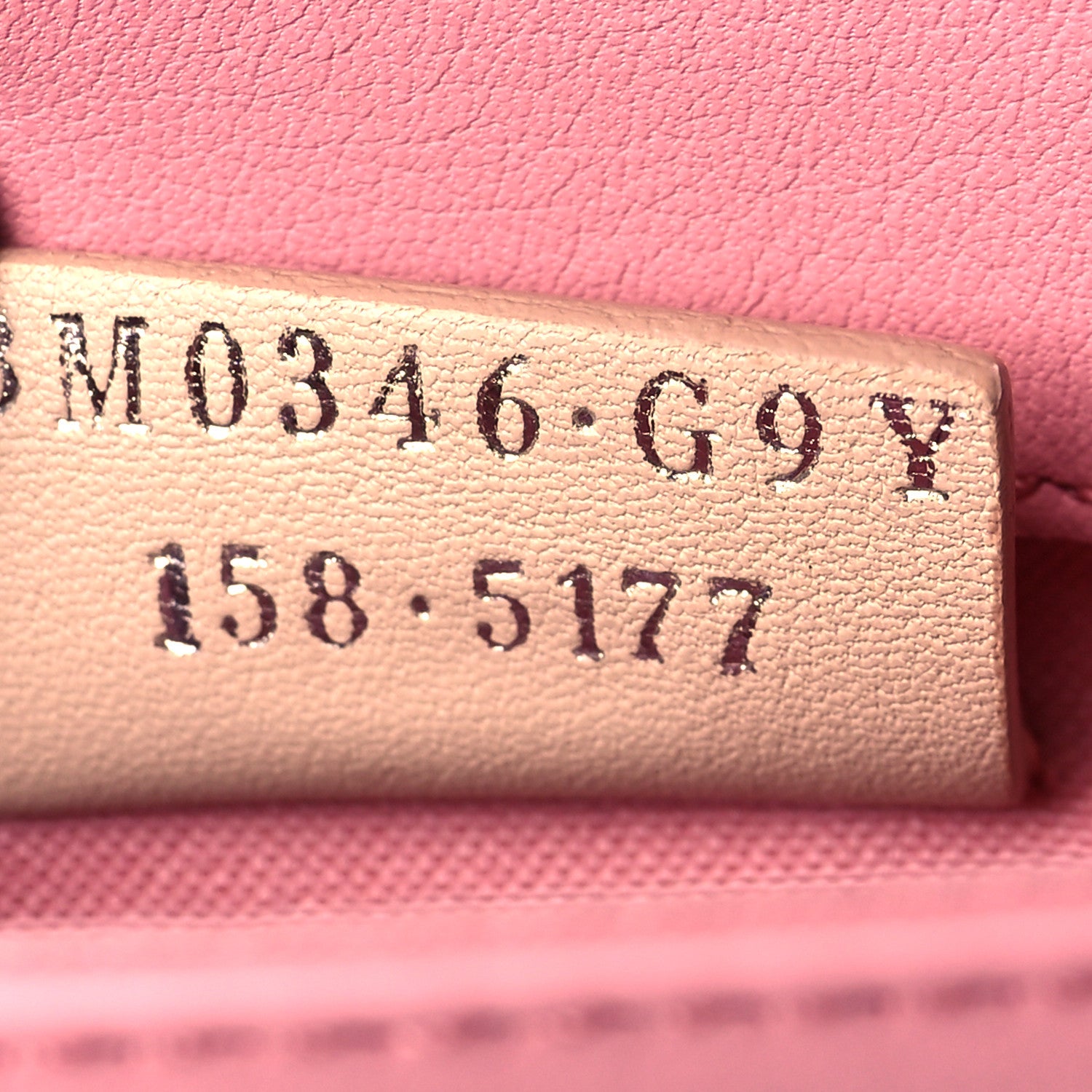 Fendi Vitello Flamingo Tube Wallet on Chain Pink 6 of 11