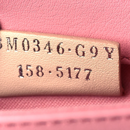 Fendi Vitello Flamingo Tube Wallet on Chain Pink 6 of 11