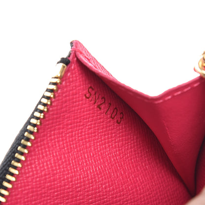 Louis Vuitton Monogram Multicolor Key Pouch Black Grenade 7 of 8