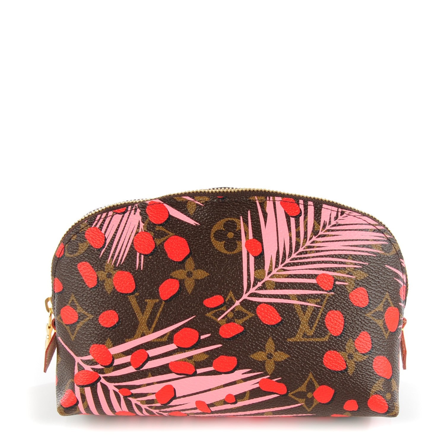 Louis Vuitton Monogram Jungle Dots Cosmetic Pouch Sugar Pink Poppy 1 of 7