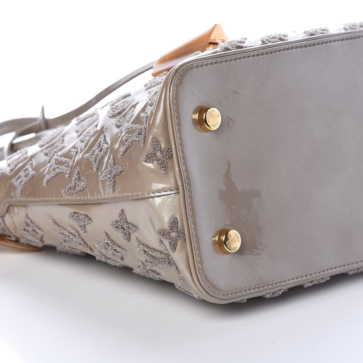 Patent Lambskin Fascination Lockit Gris