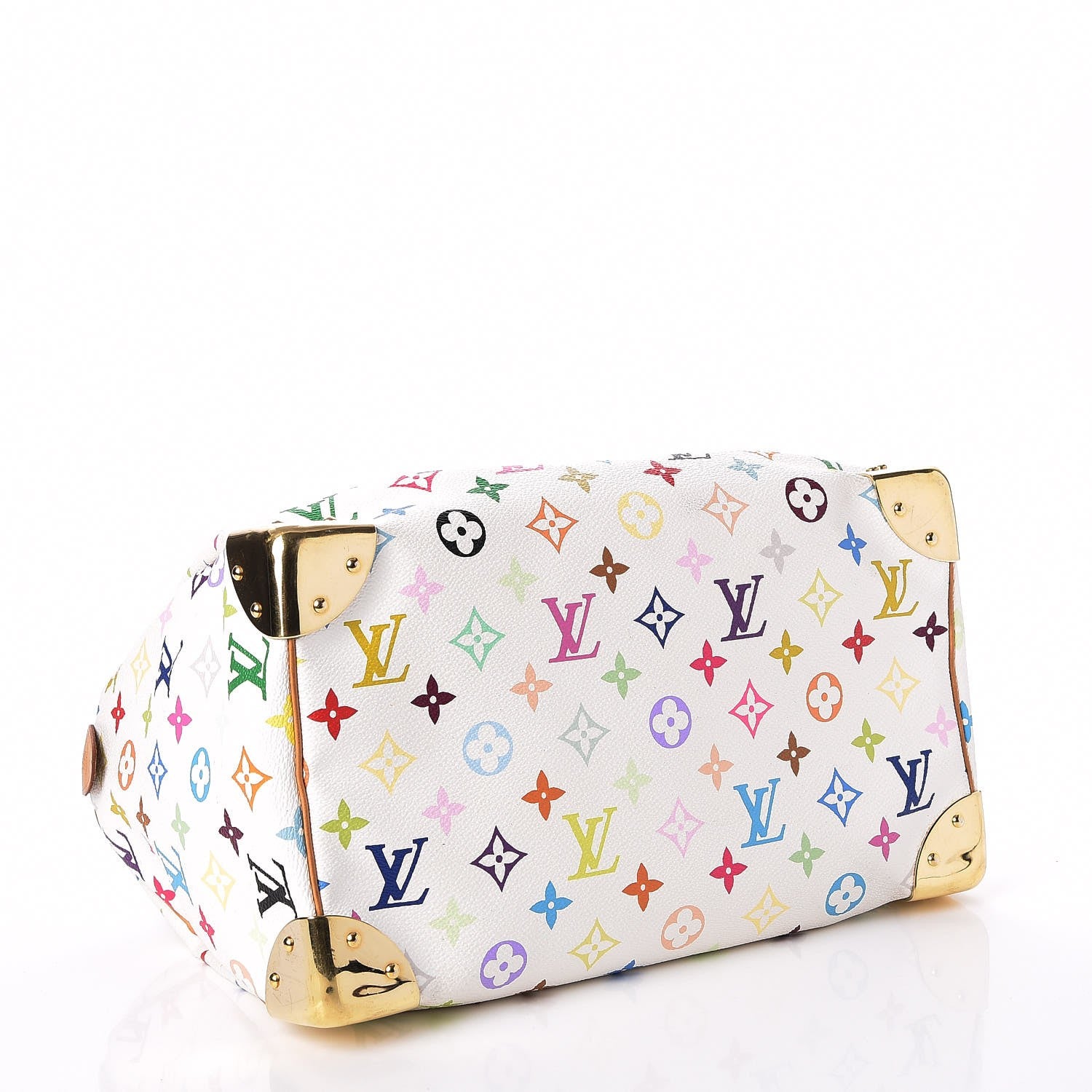 Louis Vuitton Monogram Multicolor Speedy 30 White 4 of 13