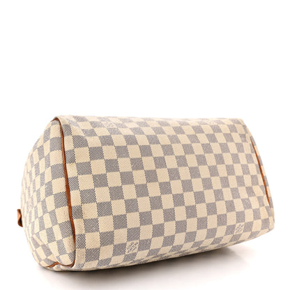 Louis Vuitton LOUIS VUITTON Damier Azur Speedy 30 4 of 25