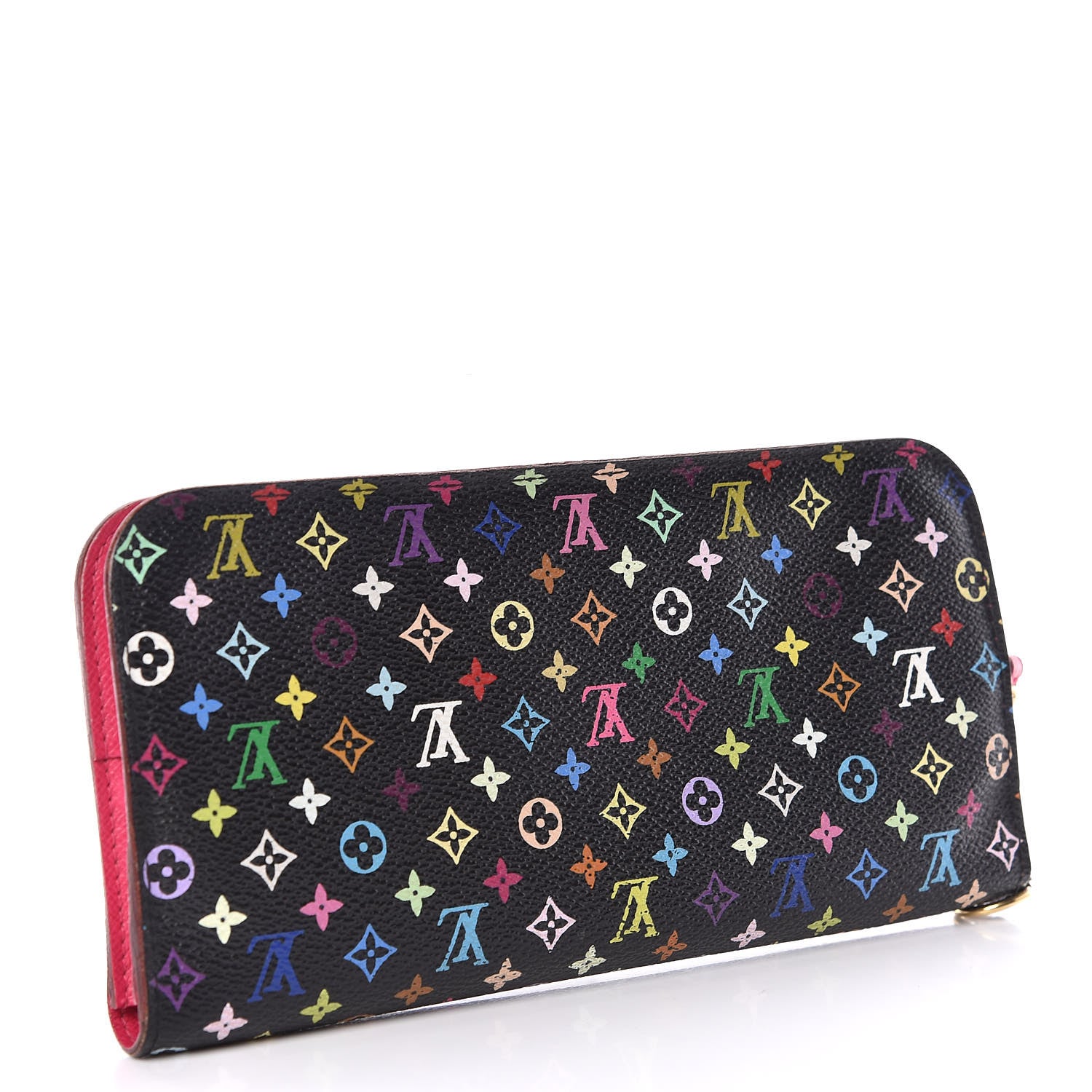 Louis Vuitton Monogram Multicolor Insolite Wallet Black Grenade 3 of 11