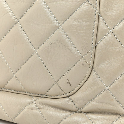 Chanel Aged Calfskin Quilted Large Cotton Club Tote Pearl 16 of 17