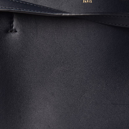 Celine Smooth Calfskin Small Tassel Cabas Phantom Navy Blue 8 of 17
