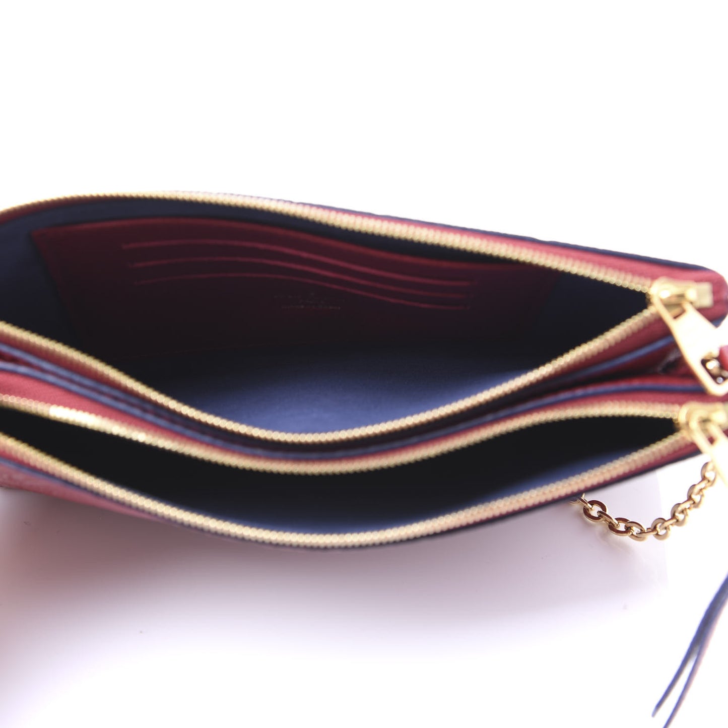 Empreinte Double Zip Pochette Cherry Berry