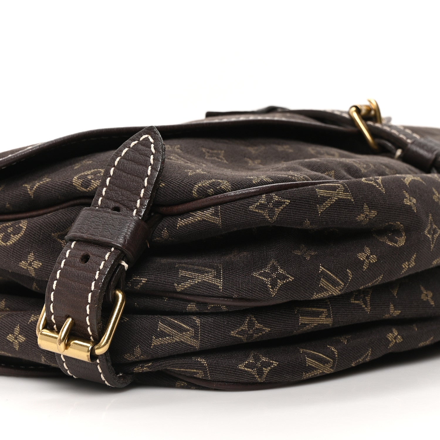 Louis Vuitton Monogram Mini Lin Saumur Ebene 8 of 9