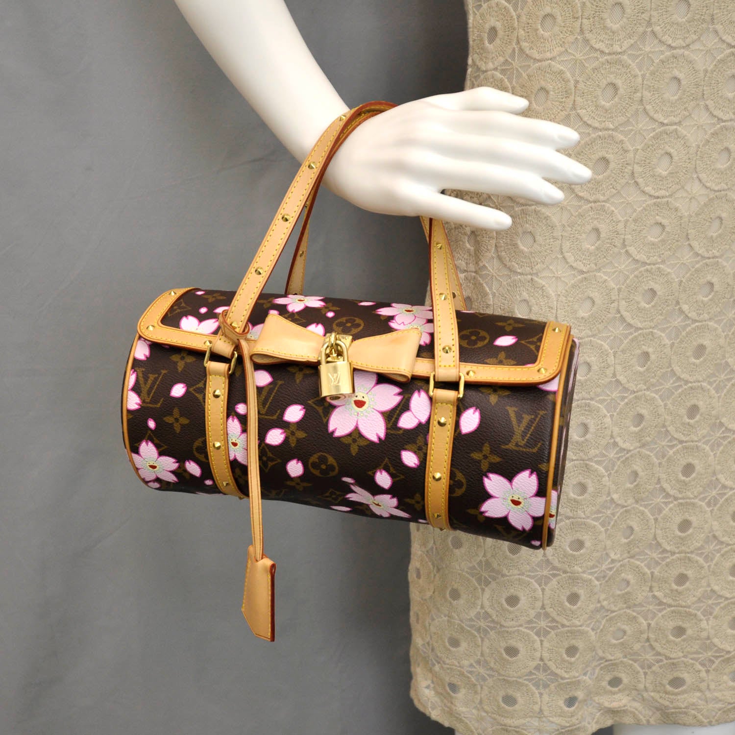 Louis Vuitton Monogram Cherry Blossom Papillon Brown 2 of 13