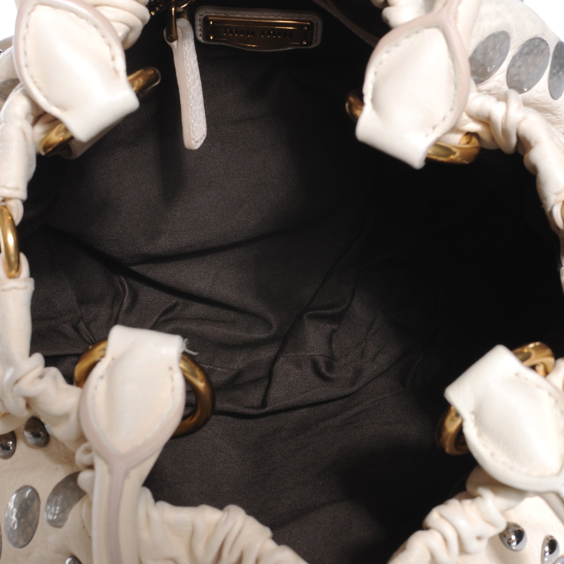 Miu Miu Nappa Studded Monk 6 of 8