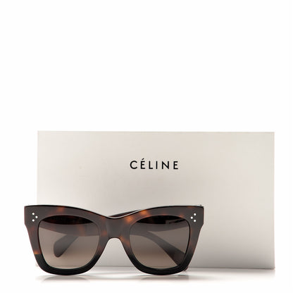 Celine Catherine Sunglasses CL 41090/S Tortoise 7 of 7