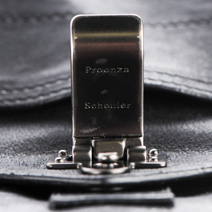 Proenza Schouler Lambskin Tiny PS1 Satchel Black 10 of 14