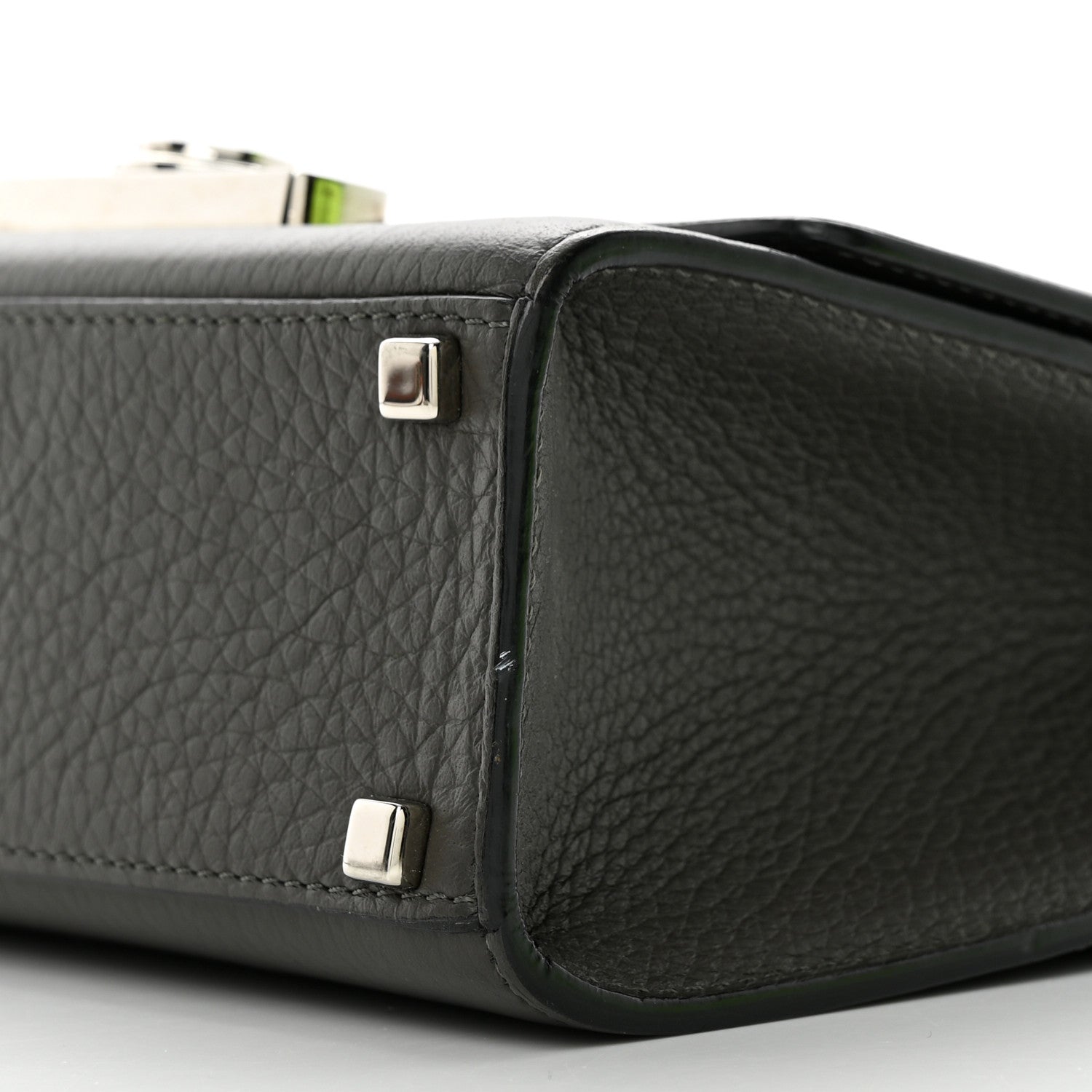 Moynat Taurillon Blush Rejane BB 9 of 9