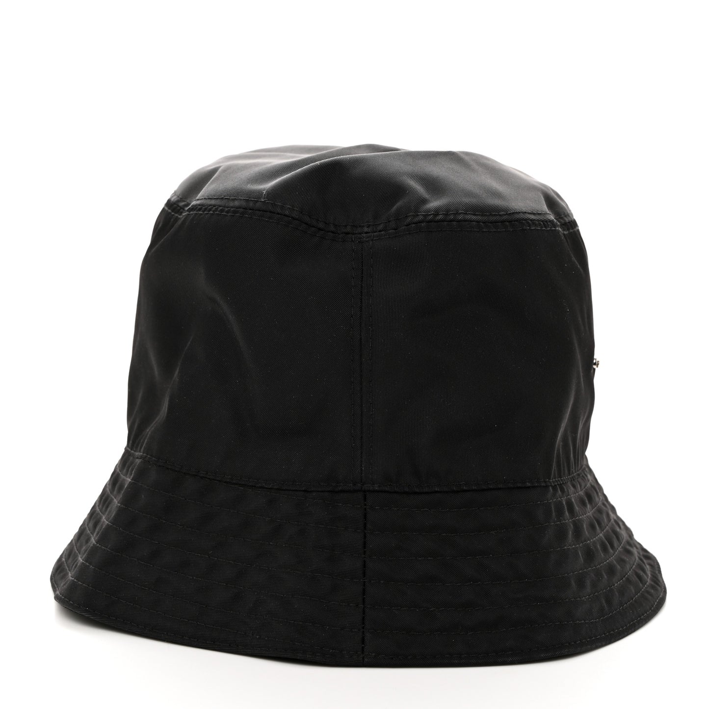 Nylon Bucket Hat S Black