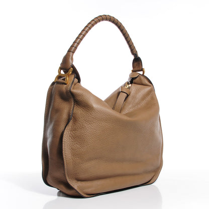 Chloe Calfskin Large Marcie Hobo Nut 6 of 16