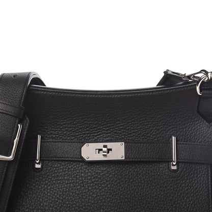 Hermes Taurillon Clemence Jypsiere 31 Black 8 of 10