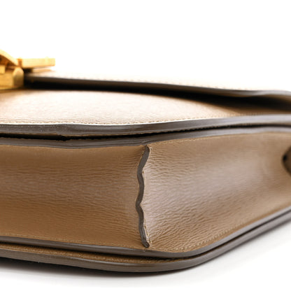 Celine Liege Calfskin Medium Classic Box Flap Bag Taupe 11 of 14