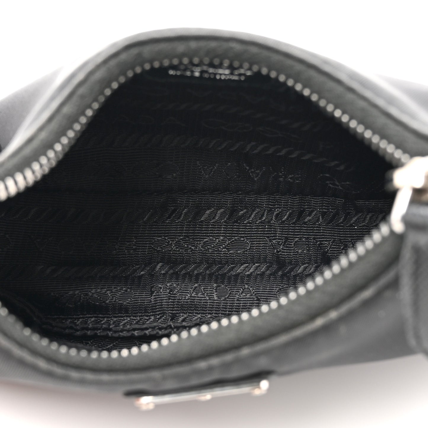 Tessuto Nylon Mini Re-Edition 2000 Shoulder Bag Black