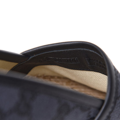 Gucci Monogram Espadrilles 38 Black 10 of 12