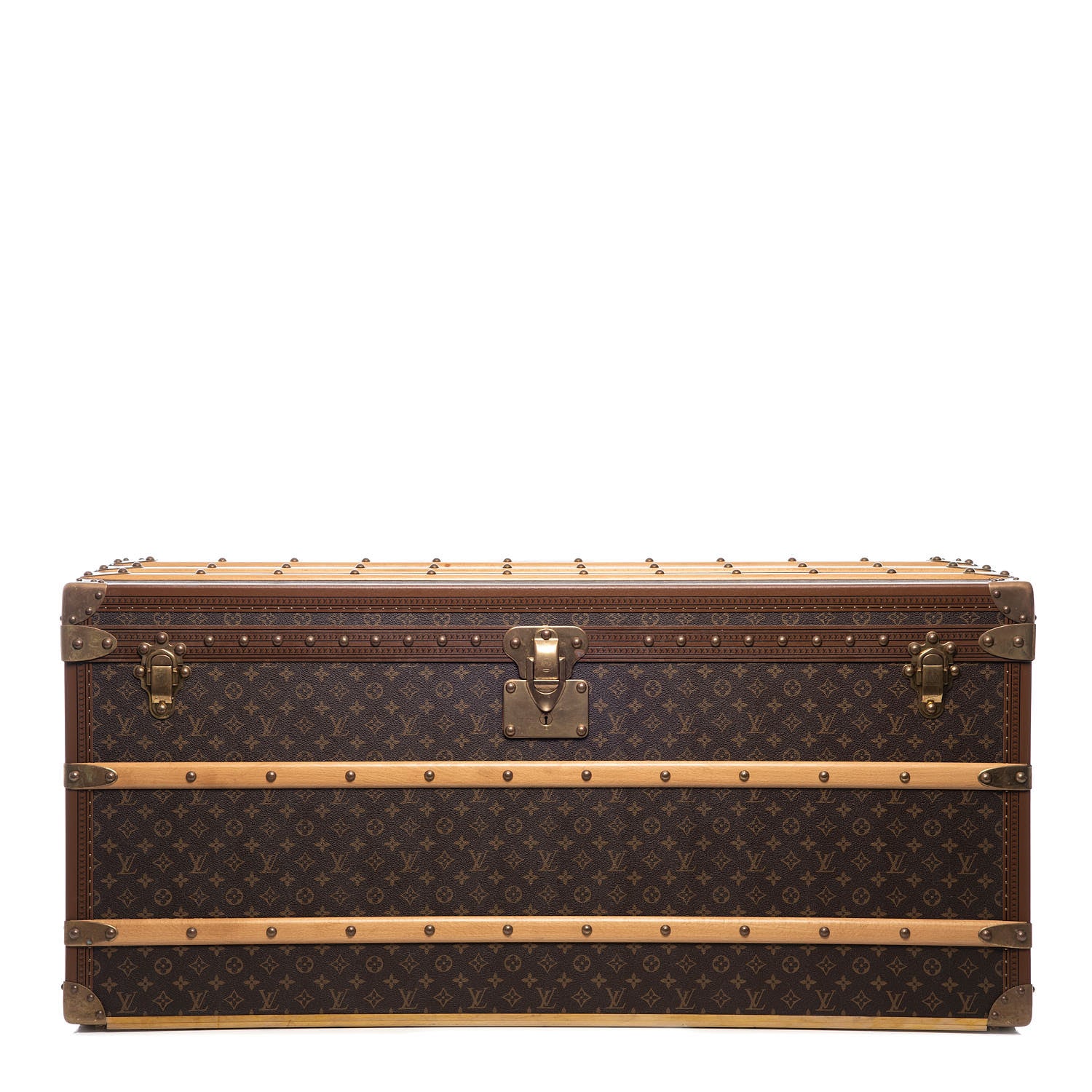 Louis Vuitton Monogram Malle Courrier Lozine Trunk 110 1 of 76