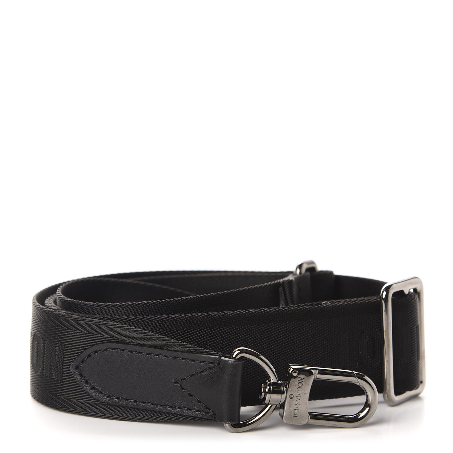 Monogram Trio Messenger Shoulder Strap Black