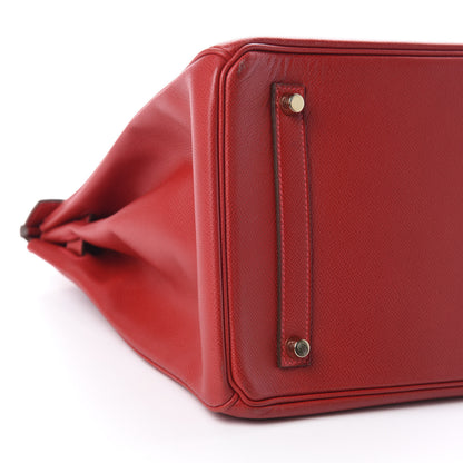 Hermes Epsom Birkin 35 Rouge Casaque 8 of 15