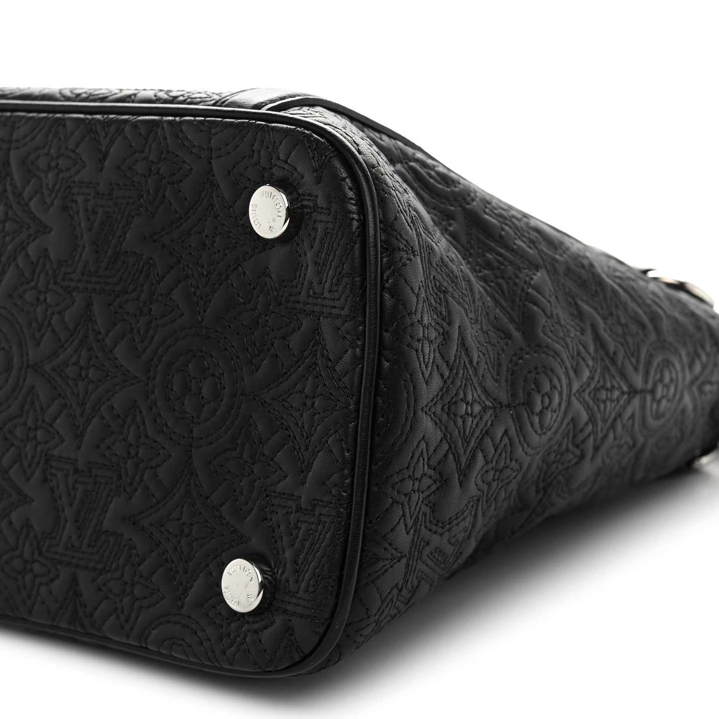 Monogram Lambskin Antheia IXIA PM Black