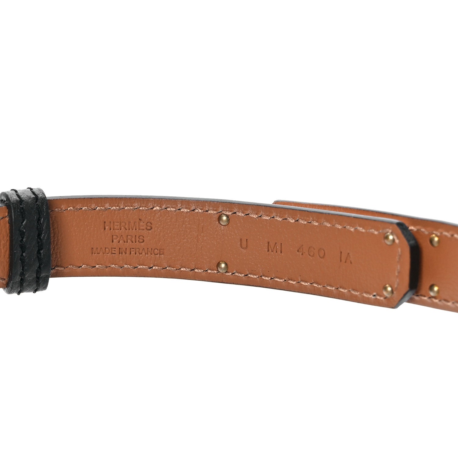 Hermes Epsom Kelly Belt Black 3 of 4