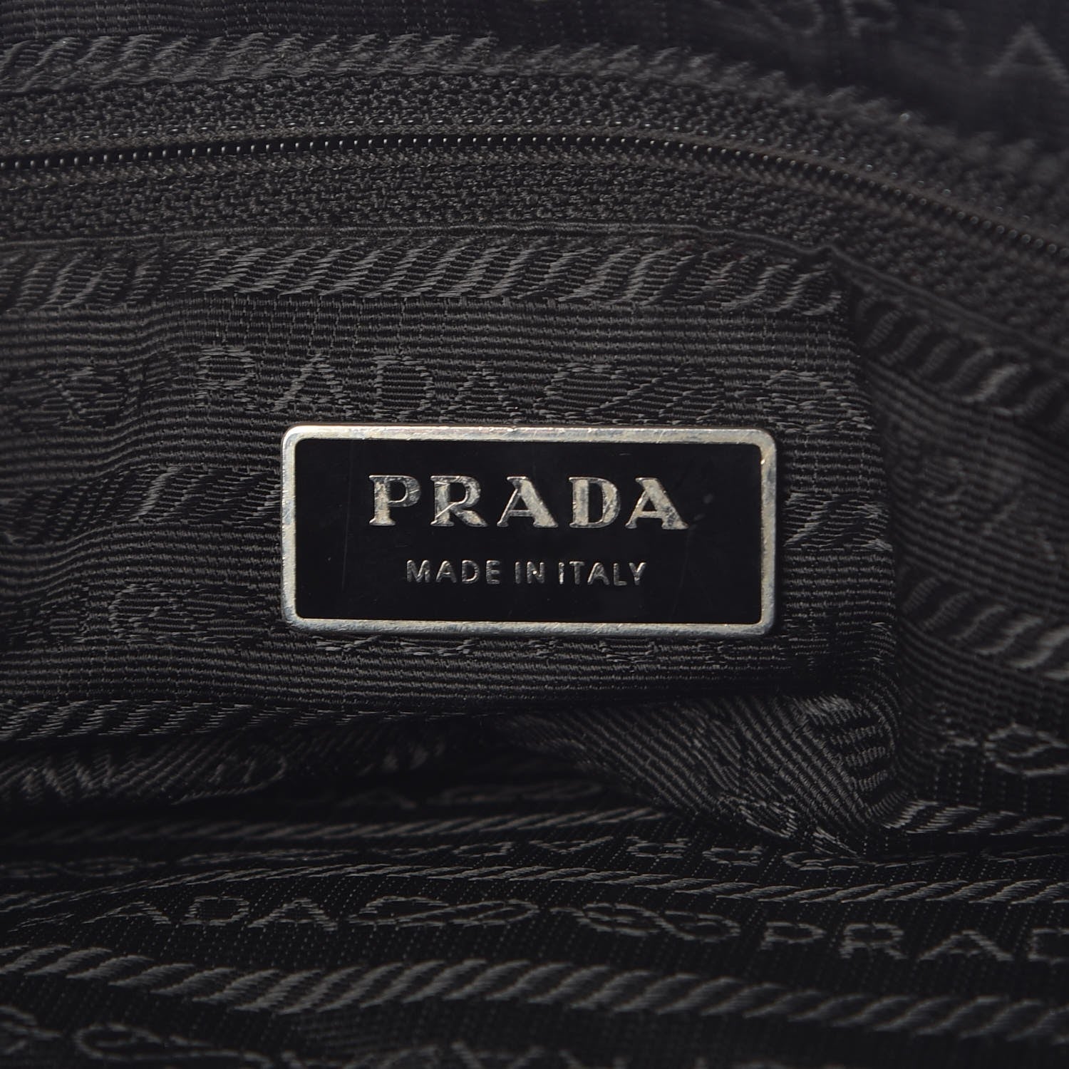 Prada Nylon Vela Messenger Bag Black 6 of 20