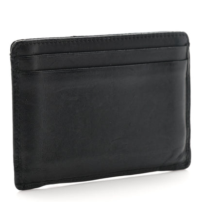Chanel Calfskin Quilted Cambon Card Holder Black 3 of 8
