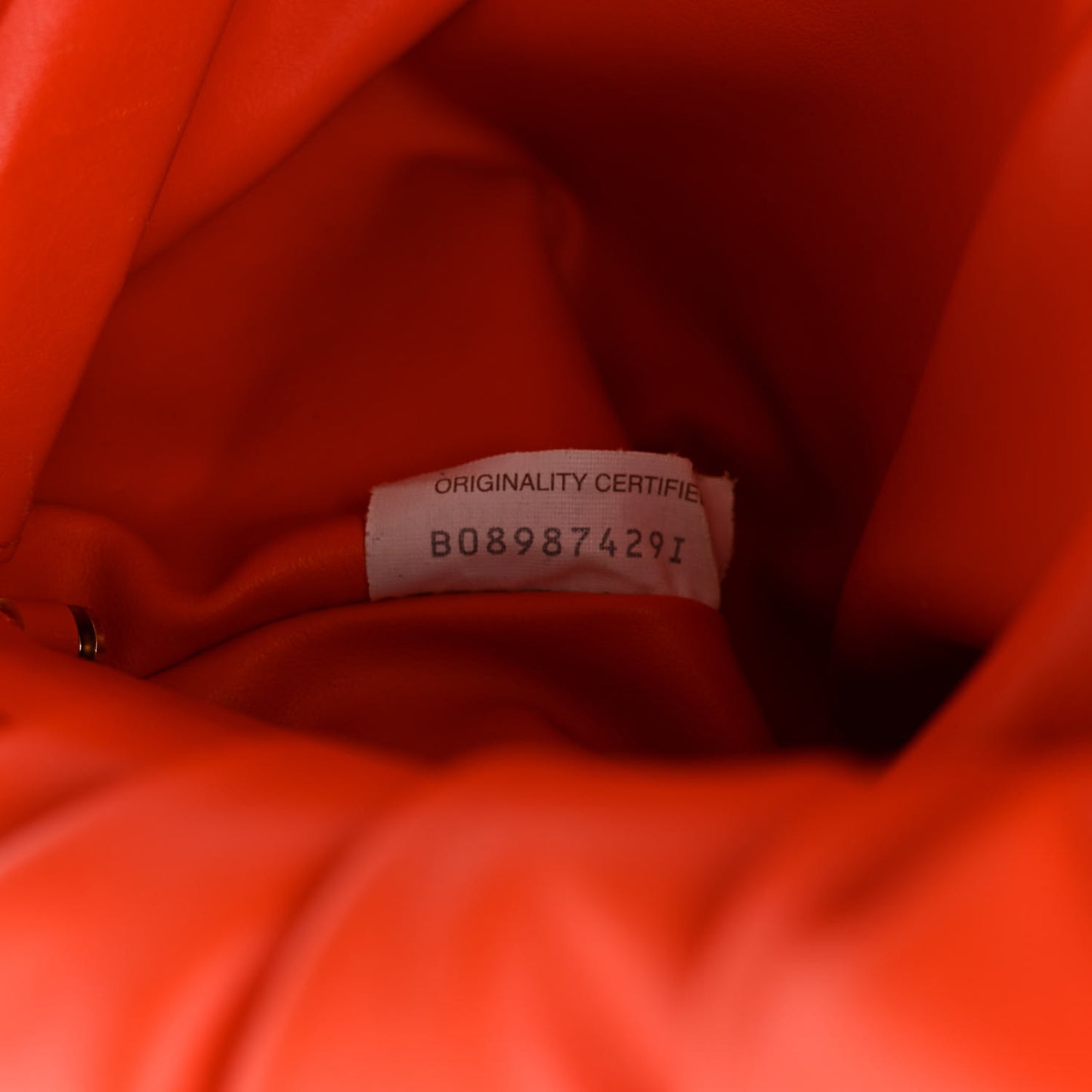 Calfskin The Pouch Chain Maple