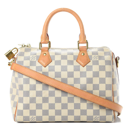 Louis Vuitton Damier Azur Speedy Bandouliere 25 1 of 21