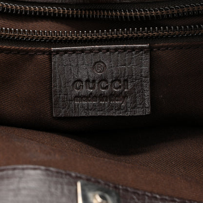 Gucci GG Plus Monogram Small Vertical Tote Dark Brown 6 of 14