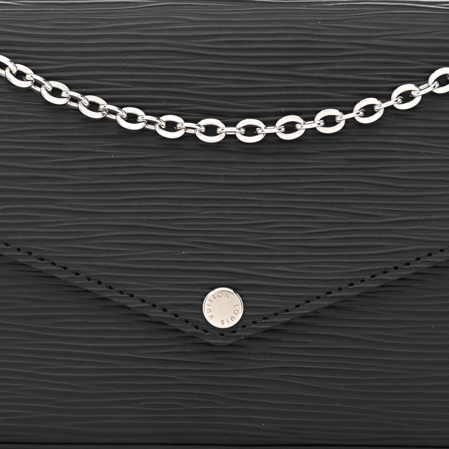 Louis Vuitton Epi Pochette Felicie Black 8 of 10