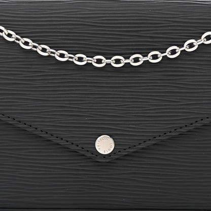Louis Vuitton Epi Pochette Felicie Black 8 of 10