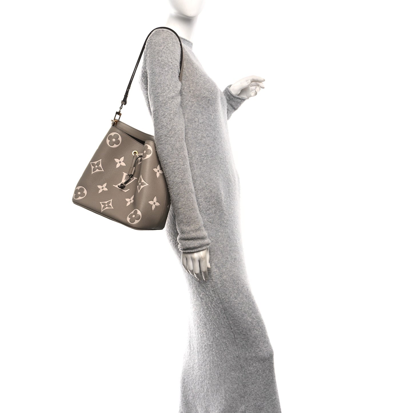 Empreinte Monogram Giant Neonoe MM Tourterelle Creme